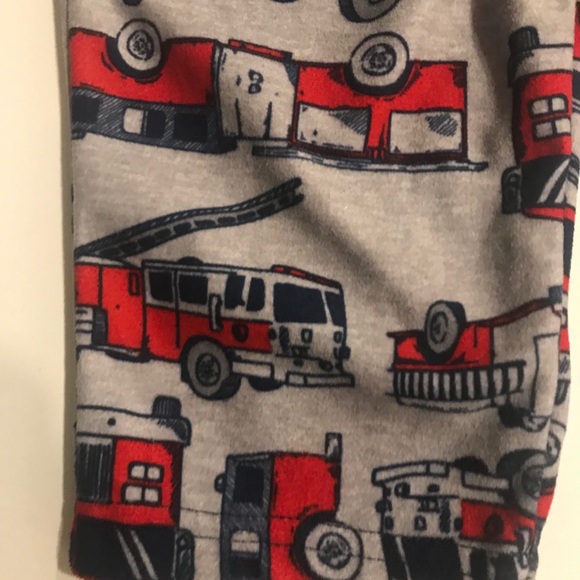 boys fire truck pajamas 18 months - Picture 3 of 5
